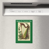 Vintage Irish Harp Magnet (In Situ (Geschirrspüler))