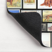 Vintage Irish Setter Cigarette Cards Mousepad (Ecke)