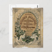 Vintage Irish Sheet Music Postkarte (Vorne/Hinten)