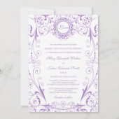 Vintage Ironworks Hochzeitseinladung Einladung (Rückseite)