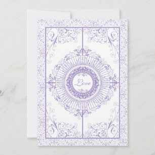 Vintage Ironworks Hochzeitseinladung Einladung