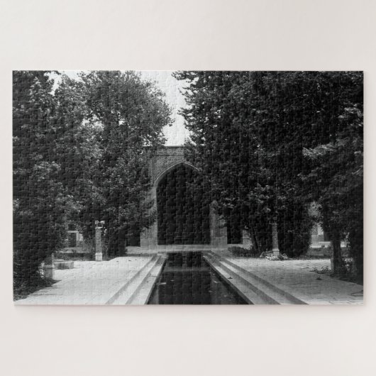 Vintage Isfahan-Moschee Puzzle (Horizontal)