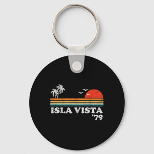 Vintage Isla Vista Beach Kalifornien Retro Surfen Schlüsselanhänger