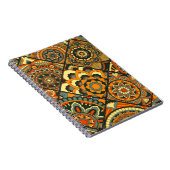 Vintage islamische Motive, dekorativ nahtlos. Notizblock (Rechte Seite)