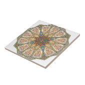 Vintage-islamisches Musterdesign Fliese (Seite)