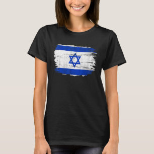 Vintage-Israel-Flagge für Israeli   T-Shirt