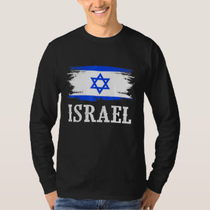 Vintage Israel-Flagge Ich liebe Israel T-Shirt
