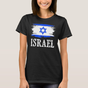 Vintage Israel-Flagge Ich liebe Israel T-Shirt
