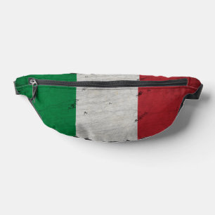 Vintage Italien-Flagge Bauchtasche