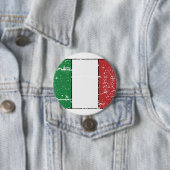 Vintage Italien-Flagge Button (Beispiel)