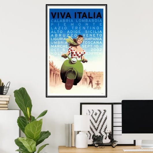 Vintage - Italien - Poster (Heimbüro)