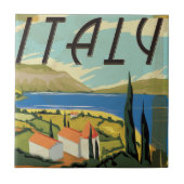 Vintage Italien Poster Fliese (Vorderseite)