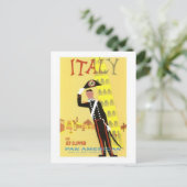 Vintage - Italien - Postkarte (Stehend Vorderseite)