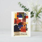 Vintage - Italien - Postkarte (Stehend Vorderseite)