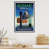 Vintage - Italien, Rom - Poster (Küche)