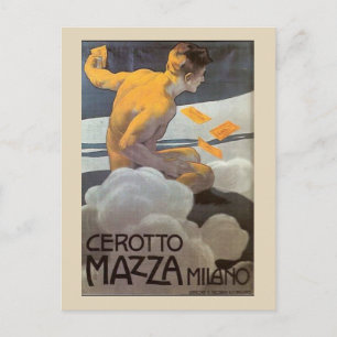 Vintage-Italiener Postkarte