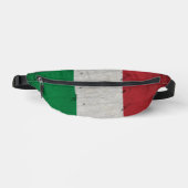 Vintage italienische Flagge Bauchtasche (Vorderseite)