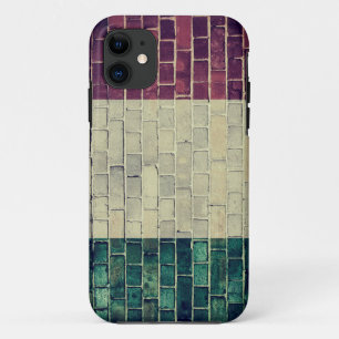 Vintage italienische Flagge Case-Mate iPhone Hülle
