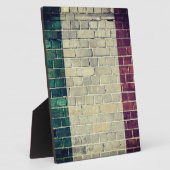 Vintage italienische Flagge Fotoplatte (Seite)