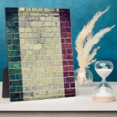 Vintage italienische Flagge Fotoplatte (Seite)