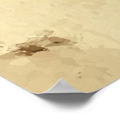 Vintage italienische Girl Poster (Ecke)