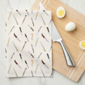 Vintage italienische Messer Küchentuch (Viertel Falte)