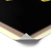 Vintage italienische Spumante-Werbung Poster (Ecke)