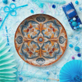 Vintage italienische Töpferei Inspiriert Pappteller (Party)