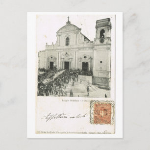 Vintage Italy, Festival, Cathedral, Reggio Postkarte