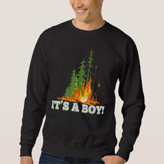 Vintage It's A Boy Sweatshirt (Vorderseite)
