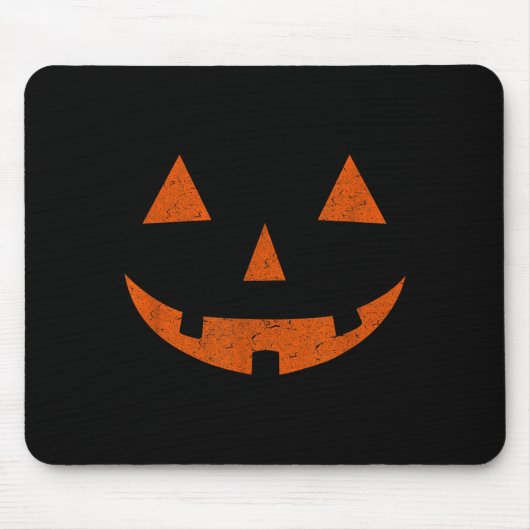 Vintage Jack o Lantern JackoLantern Kürbislaterne Mousepad (Vorne)