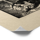Vintage Jack the Ripper Nachrichten Poster (Ecke)