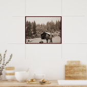 Vintage Jagd Poster (Küche)