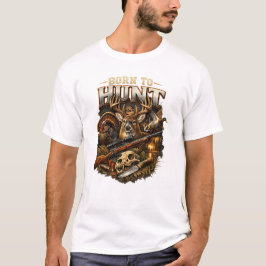 Vintage-Jagd-T-Shirt | Geschenk für Hirschjäger | T-Shirt