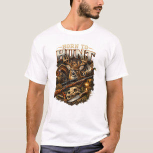 Vintage-Jagd-T-Shirt   Geschenk für Hirschjäger    T-Shirt