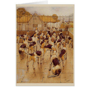 Vintage - Jagdhunde,