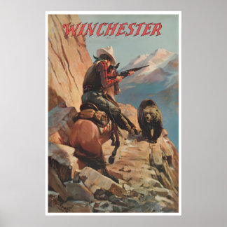Vintage-Jagdkunst-Western-Sportposter-Wand Poster