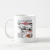 Vintage Jägerentschuldigungen Kaffeetasse (Links)