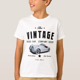 Vintage Jaguar-Auto-Garage T-Shirt