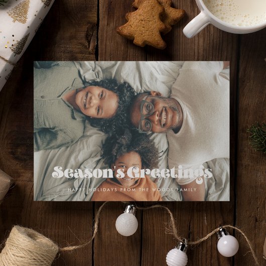 Vintage Jahreszeit Weihnachts-Weihnachtsfeiertag F Postkarte