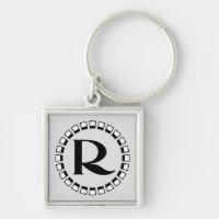 Vintage Jahrhundertwende, Monogramm R