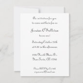 Vintage jährige Geburtstags-Jungen-Einladung Einladung (Rückseite)