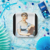 Vintage-Jane-Austen-Papierplatte Pappteller (Party)