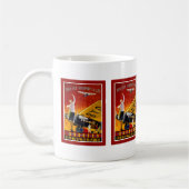 Vintage Japan Airline Ad Kaffeetasse (Links)