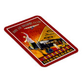 Vintage Japan Airline Ad Magnet (Rechte Seite)