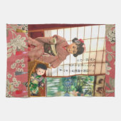 Vintage Japan Ningyo Kitchen Towels Geschirrtuch (Horizontal)