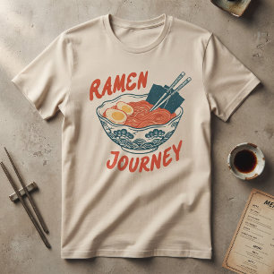 Vintage Japan-Reis-Ramen-Journey-Bowl-T-Shirt T-Shirt