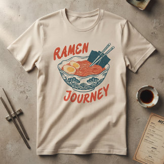 Vintage Japan-Reis-Ramen-Journey-Bowl-T-Shirt T-Shirt