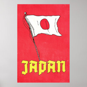 Vintage Japan Reiseplakat Poster