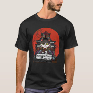 Vintage Japan Synthesizer Katze Analoger Synth Ret T-Shirt